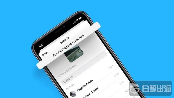 Facebook正在限制Messenger上的消息转发 以遏制虚假信息的传播