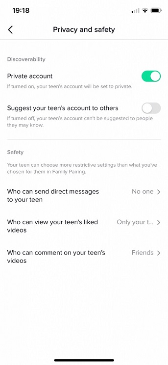 TikTok扩大家长控制权 现在可以管理青少年的搜索、评论和账户隐私