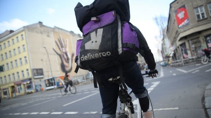 英国外卖平台Deliveroo获1.8亿美元投资 估值超70亿美元