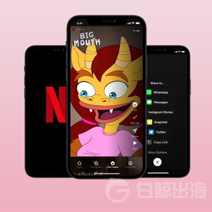 继YouTube之后，Netflix也推出了类似TikTok的短视频功能