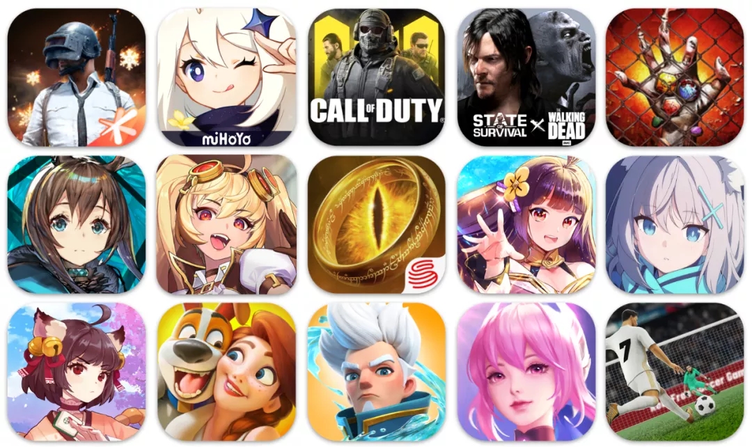 2021年10月成功出海的中国手游TOP30：《PUBG Mobile》海外吸金30亿美元，SLG、放置、模拟新游涌现