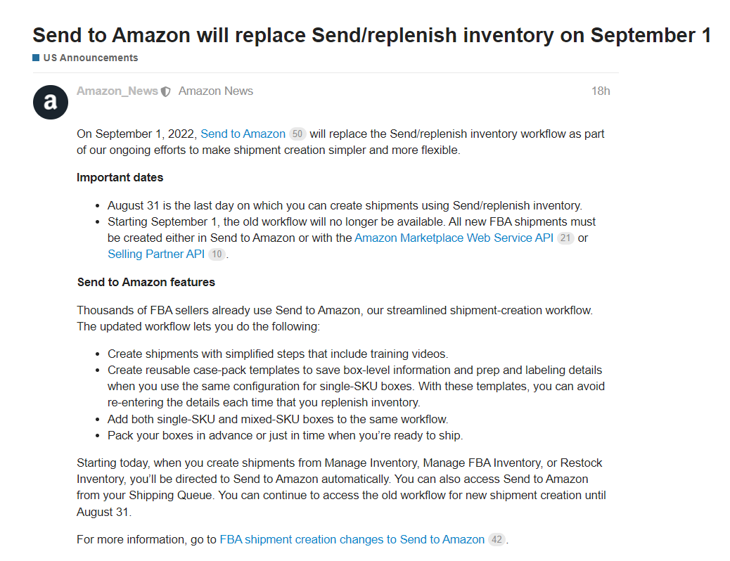 亚马逊将启用新发货流程，卖家：简直是噩梦！