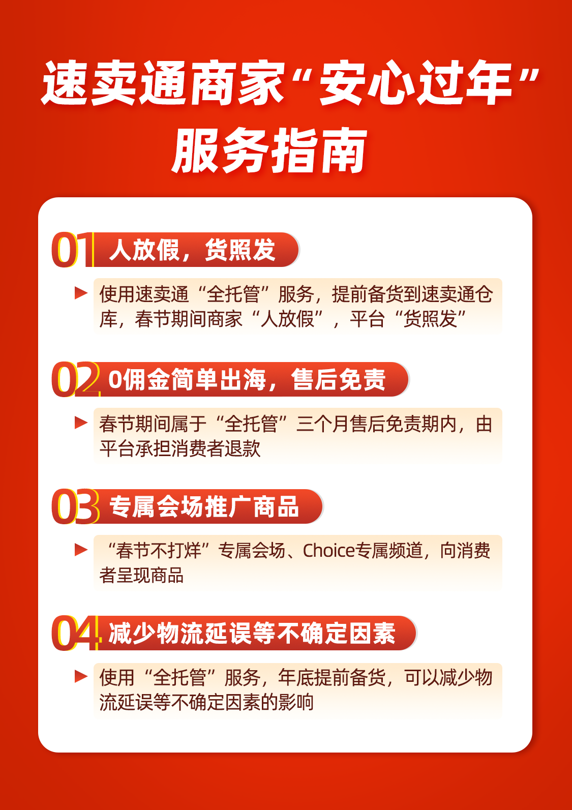 《速卖通“春节不打烊”, 让卖家过年可以“人放假,货照发”》