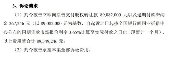 被拖欠8000多万，大卖与债务人对簿公堂！