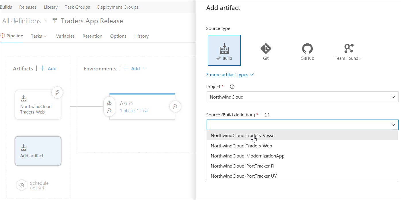 为 Azure Stack Hub 应用添加新项目