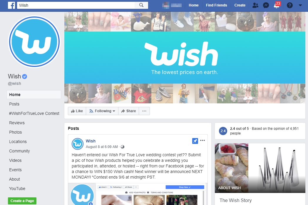 wish的站外推广办法_wish的Facebook引流办法