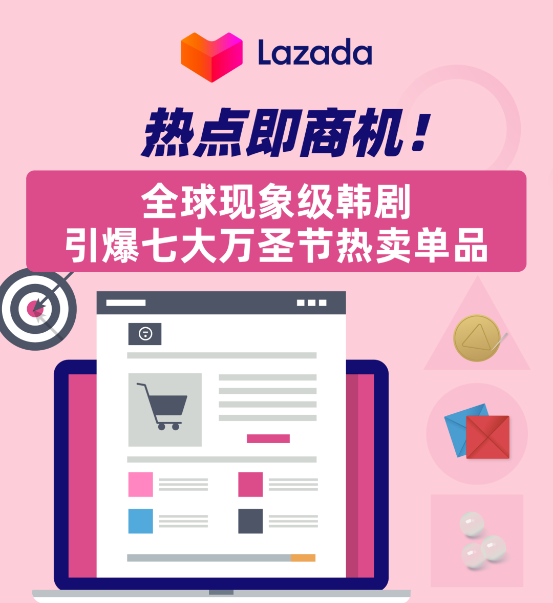 Lazada：热点即商机！全球现象级韩剧预测七大万圣节热卖单品