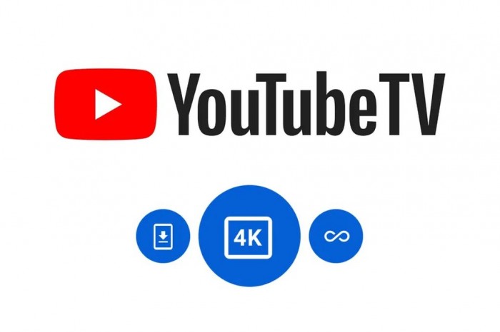 YouTube TV上线4K播放和离线下载服务，每月85美元才能享受