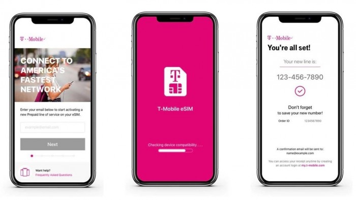 T-Mobile通过eSIM为iPhone用户提供免费1个月5G网络服务