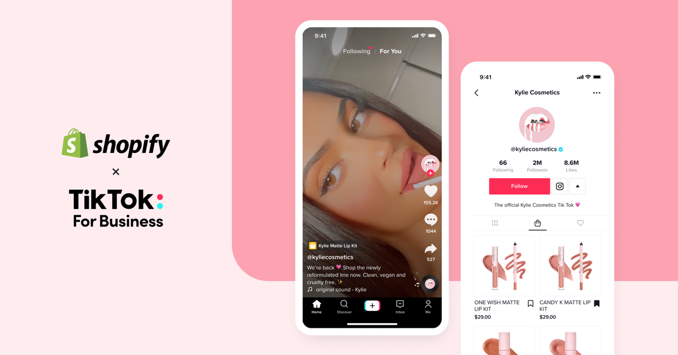 「TikTok」与Shopify加强合作，美区购物车也要来了