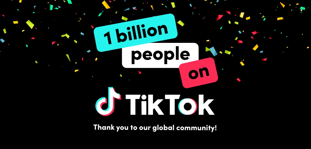 TikTok月度活跃用户到达10亿人次里程碑