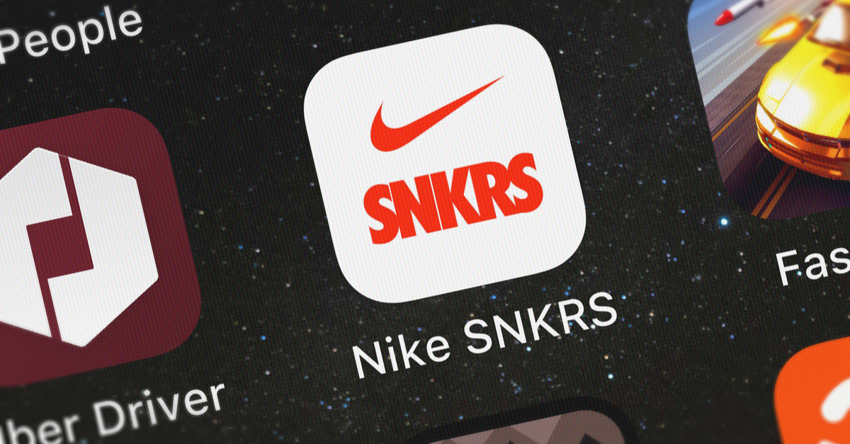 Nike SNKRS成为首个下载量超过5000万次的球鞋App