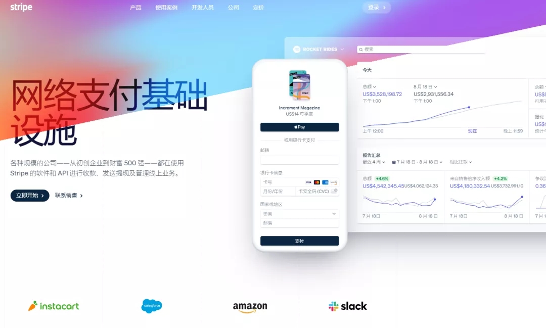 支付服务商Stripe初分析