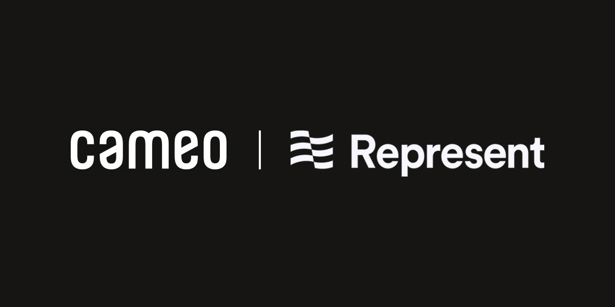 「Cameo」收购「Represent」,开启海外明星带货潮流