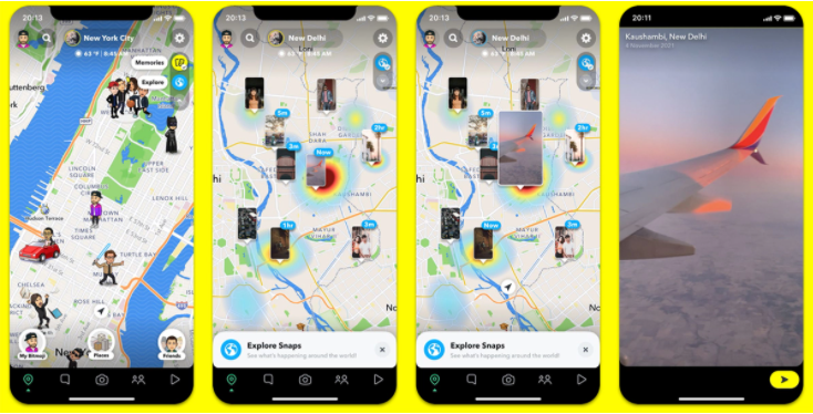 「Snapchat」为位置共享服务添加新功能，帮用户标记照片拍摄地址
