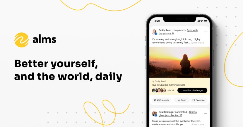 一款充满正能量的社交App，Alms激发了上进心还是徒增焦虑？