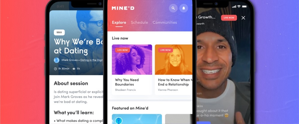 心理健康直播辅导平台「Mine’d」完成 350 万美元种子轮融资