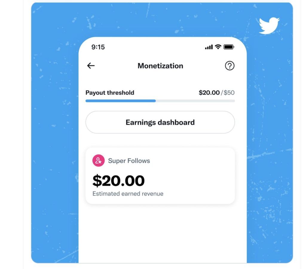 「Twitter」上线Creator Dashboard，帮创作者了解收益情况