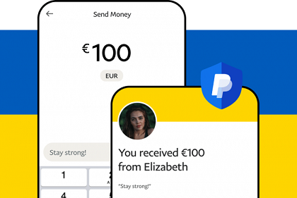 PayPal正在向乌克兰用户免费提供更多的功能