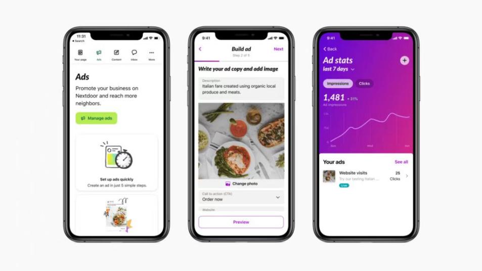邻里社交App「Nextdoor」推出自助广告平台