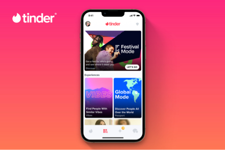 「Tinder」上线“音乐节模式”，帮用户找朋友一起去看演唱会