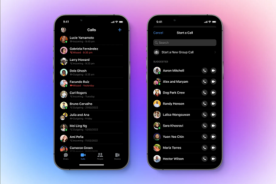 Meta在Messenger应用中增加了新的“通话”标签