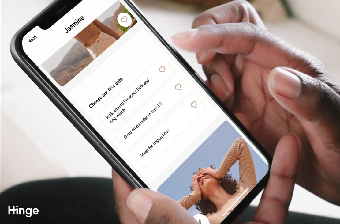 约会应用Hinge新增投票和视频功能以带来更多建立联系的方式