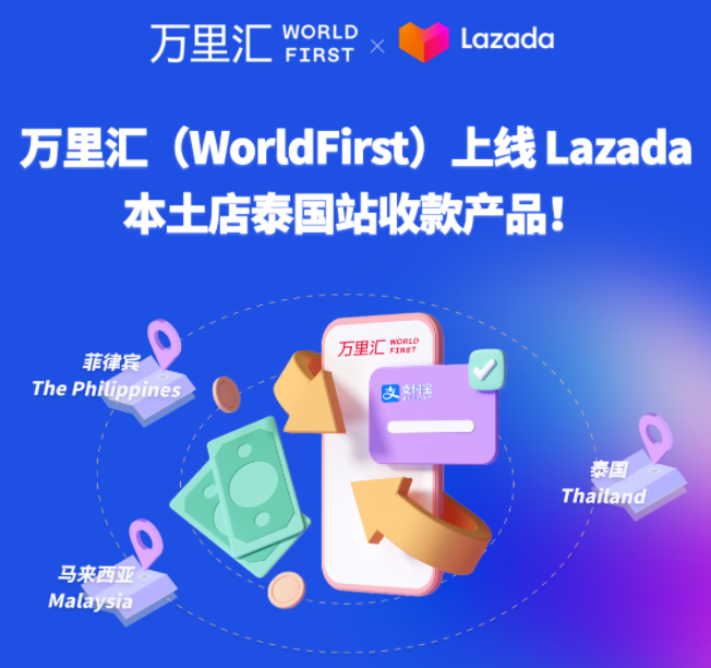 Lazada本土店泰国站也支持回款至支付宝了！安全省心更省钱